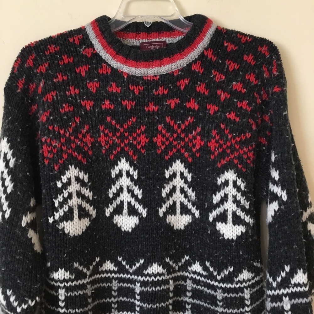 Cambridge Classics Men’s Sweater Chunky Knit Size L - Picture 6 of 7